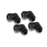 Alphacool Eiszapfen 13mm HardTube Anschraubtülle 90° drehbar Alphacool Eiszapfen 13mm HardTube Anschraubtülle 90° drehbar
