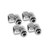 Alphacool Eiszapfen 16mm HardTube Anschraubt&uuml;lle 90&deg; drehbar