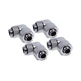 Alphacool Eiszapfen 13/10mm Anschraubt&uuml;lle 90&deg; drehbar G1/4