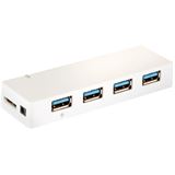 EFB Elektronik USB3.0 Hub 4-Port inkl.5V4A Netzteil+Anschlussk. EFB Elektronik USB3.0 Hub 4-Port inkl.5V4A Netzteil+Anschlussk.