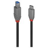 (&euro;4,95*/1m) 2.00m Lindy USB3.2 Anschlusskabel USB C Stecker auf