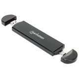 Manhattan M.2 NVMe und SATA SSD USB-Festplattengeh&auml;use USB-C 3.2