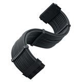 Silverstone ATX 24-Pin-Kabel, 300mm - Schwarz