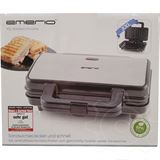 Emerio Sandwichtoaster 2 Scheibentoaster XXL Muschelform