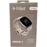 Fitbit Sense 2, lunar white - platinum