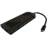 LC-Power HUB LC-HUB--C-MULTI-6-RGB schwarz