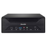 Shuttle Barebone slim XH610 SO-DDR4 black