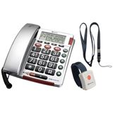amplicomms BIGTel 50 Alarm plus, Grosstastentelefon Dark Grey