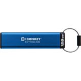 128 GB Kingston IronKey Keypad 200 blau USB 3.2 Gen 1