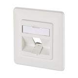 Metz Connect Modul Anschlussdose UP 1 Port unbest&uuml;ckt