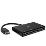 Lindy 4 Port DisplayPort 1.2 MST Hub