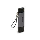 Lindy USB 3.2 Kartenleser, Typ C & A, SD/Micro SD