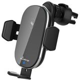 MediaRange KFZ-Schnellladest. f. L&uuml;ftungss. m. Haltekl schw