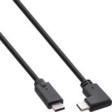 (&euro;5,45*/1m) 2.00m InLine USB3.2 Anschlusskabel gewinkelt USB C
