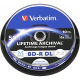 Verbatim M-DISC BD-R DL 6X 50GB 10XSPIND