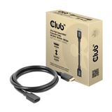 (EUR 17,90* / 1 m) 1.00m Club 3D HDMI Verlängerungskabel Ultra High Speed HDMI-Stecker auf HDMI-Buchse Schwarz (EUR 17,90* / 1 m) 1.00m Club 3D HDMI Verlängerungskabel Ultra High Speed HDMI-Stecker auf HDMI-Buchse Schwarz