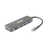 D-LINK 5-IN-1 USB-C HUB W HDMI