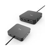 I-TEC USB-C HDMI Dual DP Docking Station with Power Delivery 100 W +