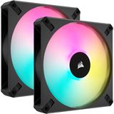Corsair AF Series iCUE AF140 RGB Elite, 2er-Pack 140x140x25mm