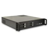 Inter-Tech Case IPC Storage 2U-2504, o. PSU