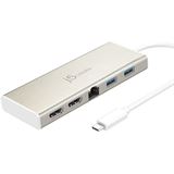 J5CREATE USB-C DUAL HDMI MULTI DOCK