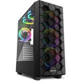Sharkoon RGB Hex Midi Tower schwarz