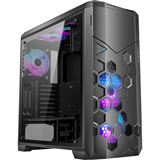 Azza Storm 6000-ARGB Midi Tower ohne Netzteil schwarz