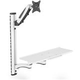 Digitus WAH 0"-32" 1TFT + TAS 2Gelenke wei&szlig; Max.8KG