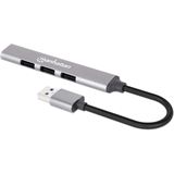 Manhattan 4Port USB-A Hub 3x480Mbit/s 1xGbit/s USB-A Stecker