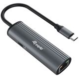 Equip Adapter USB-C -> RJ45 10/100/1000 +PD Adapter 0.15m gr