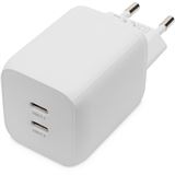 Digitus Ladegerät 65W 2 Port 2x USB-C weiss