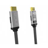 (€6,60*/1m) 1.50m INCA HDMI2.1 Anschlusskabel HDMI-Stecker auf (€6,60*/1m) 1.50m INCA HDMI2.1 Anschlusskabel HDMI-Stecker auf