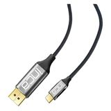 (€5,45*/1m) 2.00m Cian Technology Displayport Adapterkabel USB C (€5,45*/1m) 2.00m Cian Technology Displayport Adapterkabel USB C