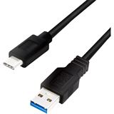 (&euro;3,45*/1m) 2.00m LogiLink USB3.2 Adapterkabel USB C Stecker auf