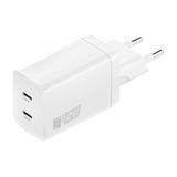 4smarts Ladegerät PDPlug Dual 45W GaN 2C weiß