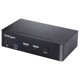 Startech 2 PORT DP USB C KVM SWITCH