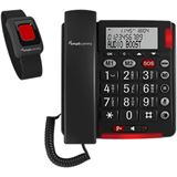 Amplicomms BigTel 50 Alarm Plus Notrufarmband Duo dunkelgrau