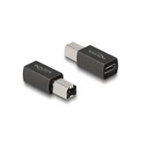 Delock USB 2.0 Adapter USB Type-C Buchse zu Typ-B Stecker