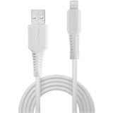 1.00m Lindy USB an Lightning Kabel wei&szlig;
