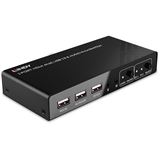 Lindy 2 Port KVM Switch HDMI 4K60, USB 2.0 & Audio