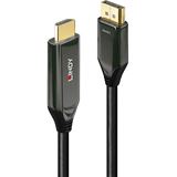 2.00m Lindy DisplayPort an HDMI 8K60 Adapterkabel aktiv