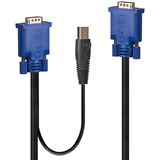 Lindy Kombiniertes KVM- und USB-Kabel 2m