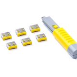 SmartKeeper Basic "USB-A Port" Blocker 6 Stk.+Key gelb