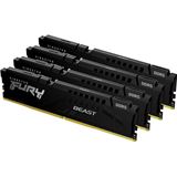 64GB Kingston FURY Beast schwarz DDR5-6000 DIMM CL40 Quad Kit
