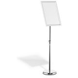 Durable Bodenständer INFO Aluminium Klapprahmen A3 silber