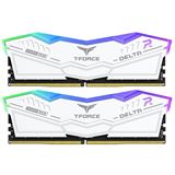 32GB TeamGroup T-Force Delta RGB weiß DDR5-6000 DIMM CL 38 Dual Kit 32GB TeamGroup T-Force Delta RGB weiß DDR5-6000 DIMM CL 38 Dual Kit