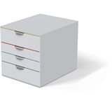 Durable Schubladenbox VARICOLOR Mix 4 F&auml;cher mehrfarbig