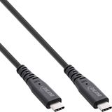 (&euro;7,93*/1m) 1.50m InLine USB Anschlusskabel PD USB C Stecker auf