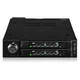 Icy Dock Einbaurahmen 2x6,3cm U.2/U.3 NVMe 3,5" SSD sw