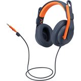 Logitech Zone Learn Over-Ear blau/orange